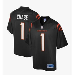Ja'Marr Chase NWT Men's NFL Pro-Line Jersey  Cincinnati Bengals Large
